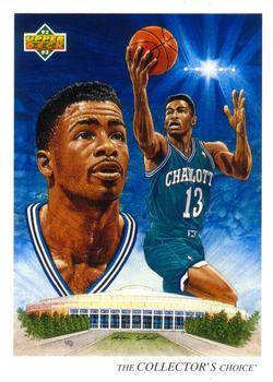 #43 Kendall Gill - Charlotte Hornets - 1992-93 Upper Deck Basketball