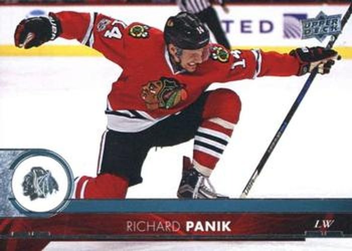 #43 Richard Panik - Chicago Blackhawks - 2017-18 Upper Deck Hockey