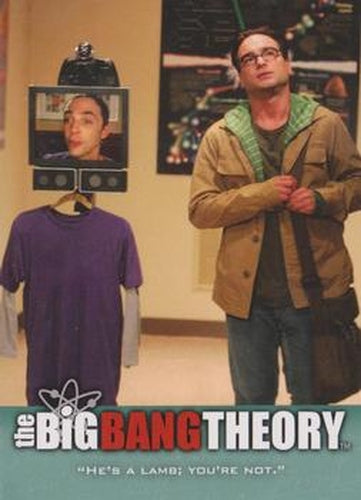 #43 "He's a lamb; you're not." - 2013 Big Bang Theory Seasons 3 & 4