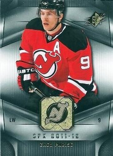 #43 Zach Parise - New Jersey Devils - 2011-12 SPx Hockey