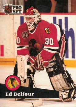 #43 Ed Belfour - 1991-92 Pro Set Hockey