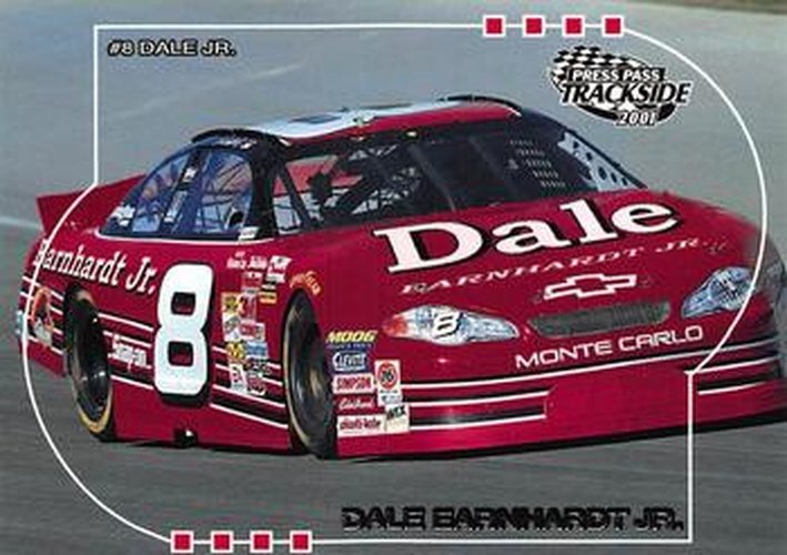 #43 Dale Earnhardt Jr.'s Car - Dale Earnhardt Inc. - 2001 Press Pass Trackside Racing