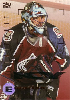 #43 Jocelyn Thibault - Colorado Avalanche - 1995-96 SkyBox E-Motion Hockey