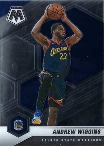 #43 Andrew Wiggins - Golden State Warriors - 2020-21 Panini Mosaic Basketball