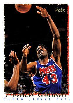 #43 Armon Gilliam - New Jersey Nets - 1994-95 Topps Basketball