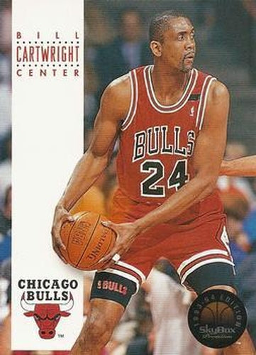 #43 Bill Cartwright - Chicago Bulls - 1993-94 SkyBox Premium Basketball