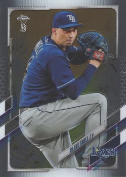 #43 Blake Snell - Tampa Bay Rays - 2021 Topps Chrome Ben Baller Edition Baseball