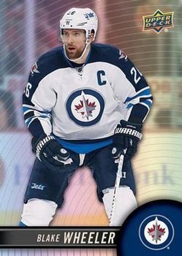 #43 Blake Wheeler - Winnipeg Jets - 2017-18 Upper Deck Tim Hortons Hockey