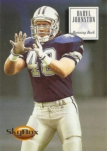 #43 Daryl Johnston - Dallas Cowboys - 1994 SkyBox Premium Football