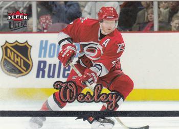 #43 Glen Wesley - Carolina Hurricanes - 2005-06 Ultra Hockey