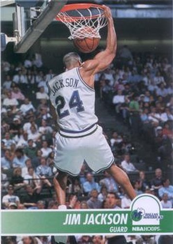 #43 Jim Jackson - Dallas Mavericks - 1994-95 Hoops Basketball