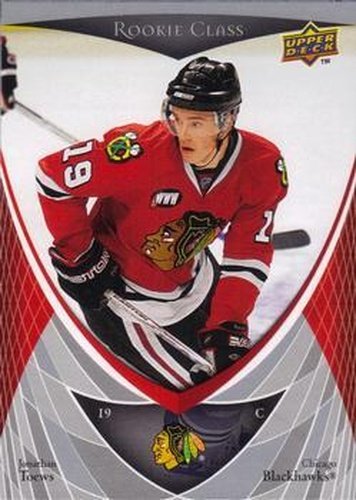 #43 Jonathan Toews - Chicago Blackhawks - 2007-08 Upper Deck Rookie Class Box Set Hockey