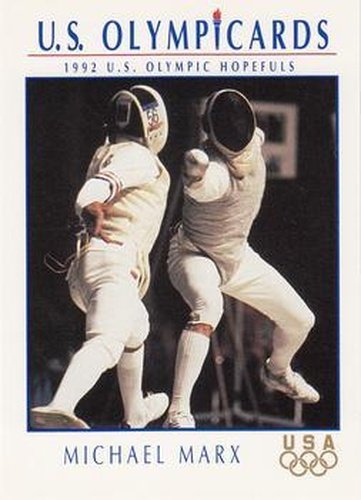 #43 Michael Marx - USA - 1992 Impel U.S. Olympic Hopefuls