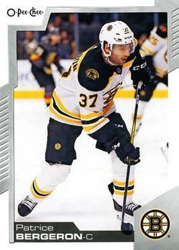 #43 Patrice Bergeron - Boston Bruins - 2020-21 O-Pee-Chee Hockey