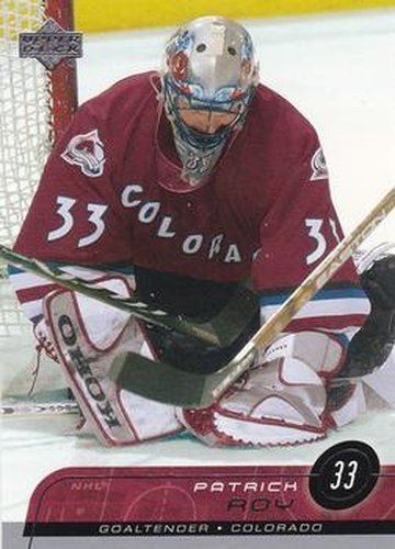 #43 Patrick Roy - Colorado Avalanche - 2002-03 Upper Deck Hockey