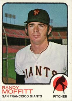 #43 Randy Moffitt - San Francisco Giants - 1973 Topps Baseball