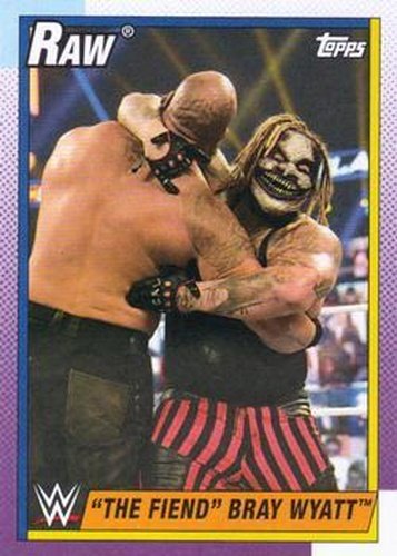 #43 "The Fiend" Bray Wyatt - 2021 Topps Heritage WWE Wrestling