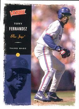 #43 Tony Fernandez - Toronto Blue Jays - 2000 Upper Deck Victory Baseball