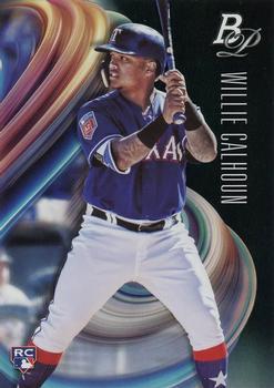 #43 Willie Calhoun - Texas Rangers - 2018 Bowman Platinum Baseball