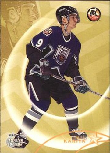 #43 Paul Kariya - Anaheim Mighty Ducks - 2002-03 Be a Player All-Star Edition Hockey