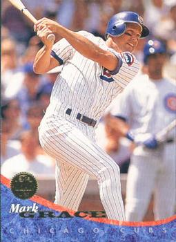 #43 Mark Grace - Chicago Cubs - 1994 Leaf Baseball
