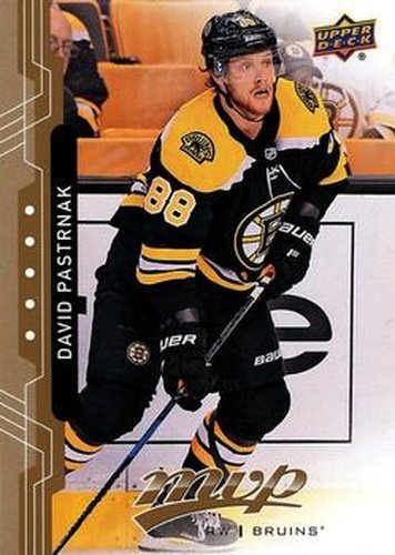 #43 David Pastrnak - Boston Bruins - 2018-19 Upper Deck MVP Hockey