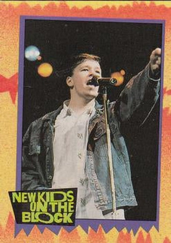 #43b Donnie Wahlberg - 1989 Topps New Kids on the Block