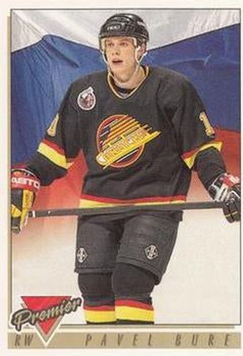 #440 Pavel Bure - Vancouver Canucks - 1993-94 Topps Premier Hockey