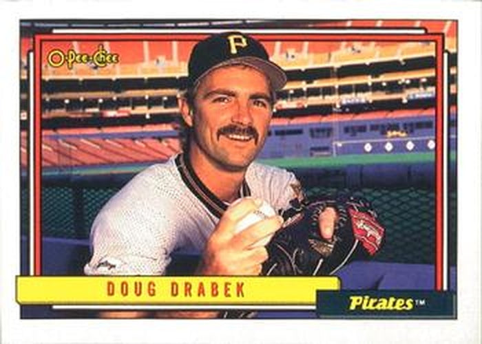 #440 Doug Drabek - Pittsburgh Pirates - 1992 O-Pee-Chee Baseball