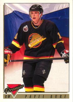 #440 Pavel Bure - Vancouver Canucks - 1993-94 O-Pee-Chee Premier Hockey