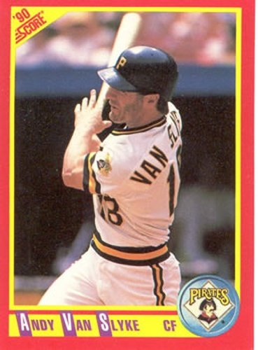 #440 Andy Van Slyke - Pittsburgh Pirates - 1990 Score Baseball