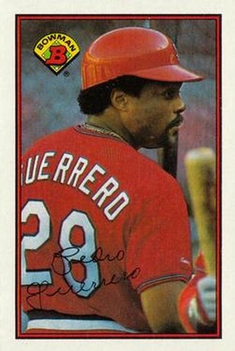 440 Pedro Guerrero - St. Louis Cardinals - 1989 Bowman Baseball – Isolated  Cards