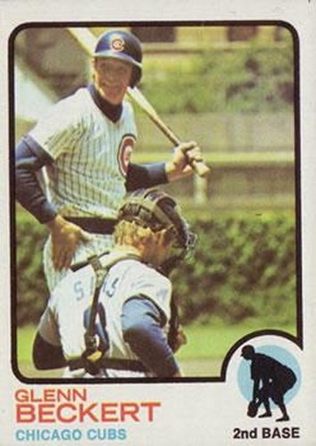 #440 Glenn Beckert - Chicago Cubs - 1973 Topps Baseball