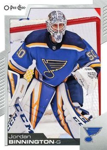 #440 Jordan Binnington - St. Louis Blues - 2020-21 O-Pee-Chee Hockey