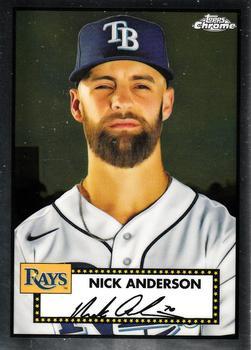 #440 Nick Anderson - Tampa Bay Rays - 2021 Topps Chrome Platinum Anniversary Baseball