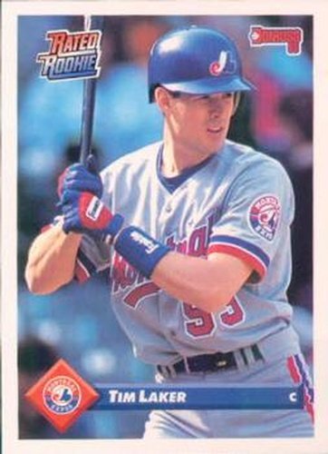 #440 Tim Laker - Montreal Expos - 1993 Donruss Baseball