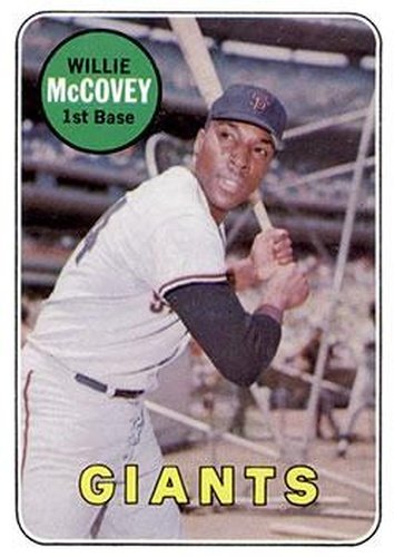 #440b Willie McCovey - San Francisco Giants - 1969 Topps Baseball
