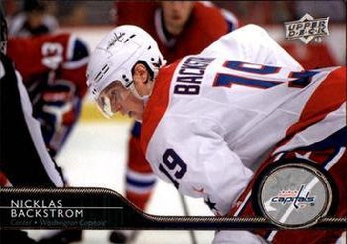 #441 Nicklas Backstrom - Washington Capitals - 2014-15 Upper Deck Hockey