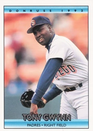 #441 Tony Gwynn - San Diego Padres - 1992 Donruss Baseball