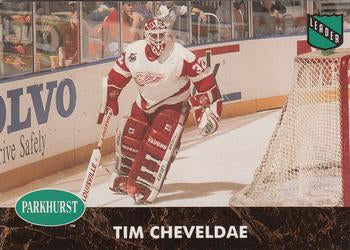#441 Tim Cheveldae - Detroit Red Wings - 1991-92 Parkhurst Hockey