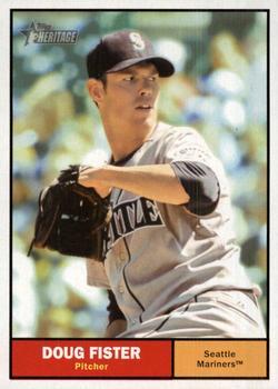 #441 Doug Fister - Seattle Mariners - 2010 Topps Heritage Baseball