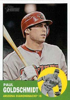 #441 Paul Goldschmidt - Arizona Diamondbacks - 2012 Topps Heritage Baseball