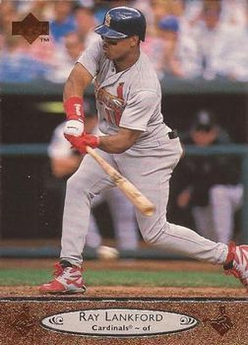 #441 Ray Lankford - St. Louis Cardinals - 1996 Upper Deck Baseball