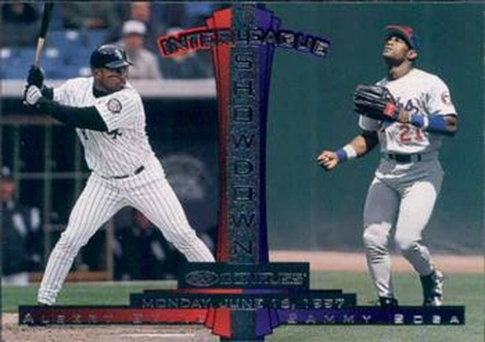 #442 Sammy Sosa / Albert Belle- Chicago Cubs / Chicago White Sox - 1997 Donruss Baseball