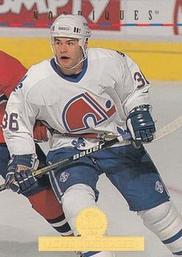 #442 Adam Deadmarsh - Quebec Nordiques - 1994-95 Leaf Hockey