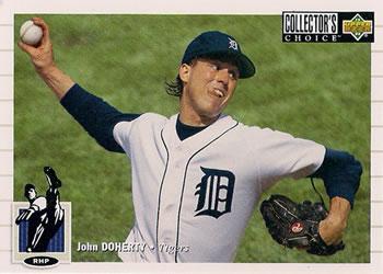 #442 John Doherty - Detroit Tigers - 1994 Collector's Choice Baseball