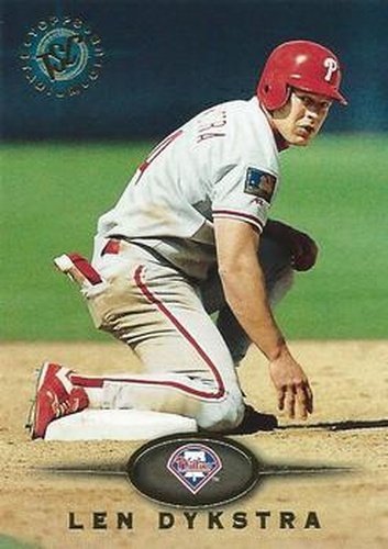 #442 Len Dykstra - Philadelphia Phillies - 1995 Stadium Club Baseball