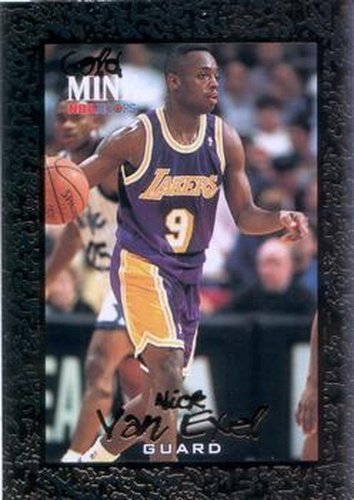 #442 Nick Van Exel - Los Angeles Lakers - 1994-95 Hoops Basketball