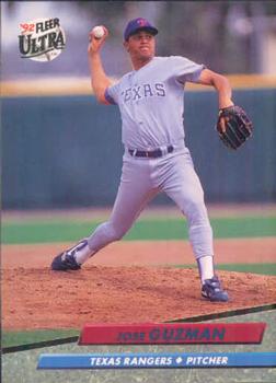 #442 Jose Guzman - Texas Rangers - 1992 Ultra Baseball