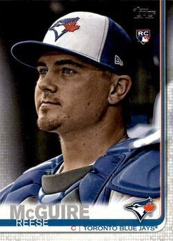 #442b Reese McGuire - Toronto Blue Jays - 2019 Topps Baseball